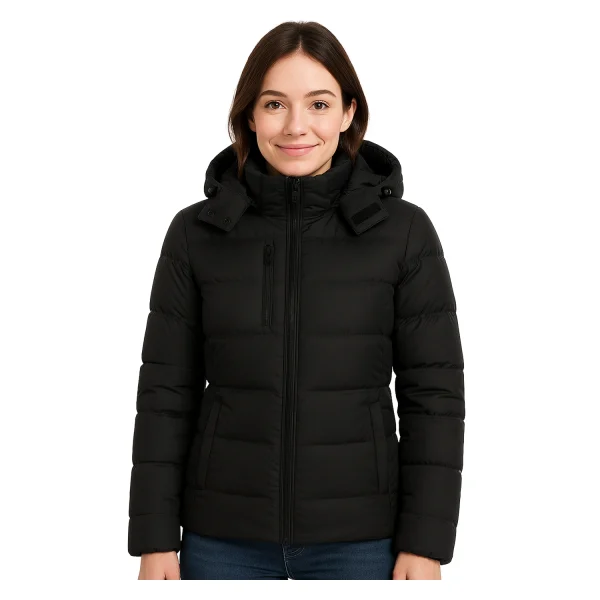Parka Térmica Sintética Gorro Desmontable Ártica Mujer