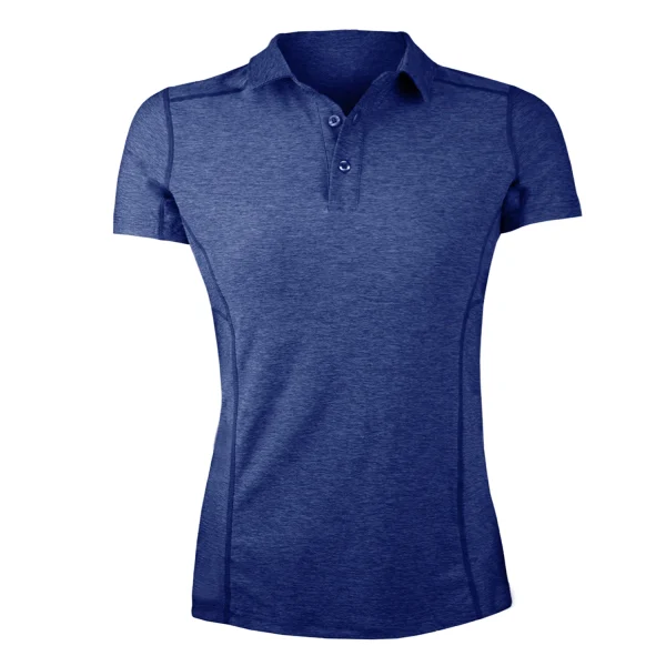 Polera Dry Fit Manga Corta Con Cuello Cape Mujer
