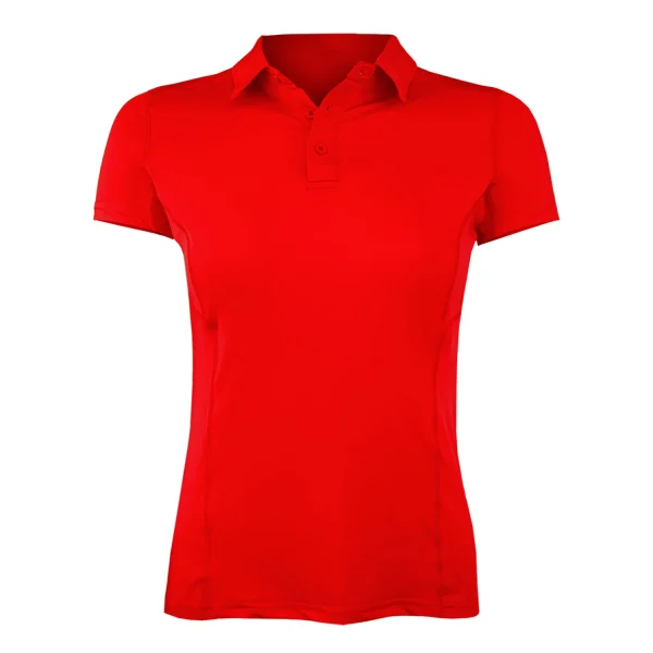 Polera Dry Fit Manga Corta Con Cuello Pale Essential Mujer