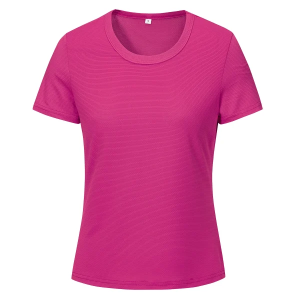 Polera Dry Fit Microperforado Manga Corta Sechurano Mujer