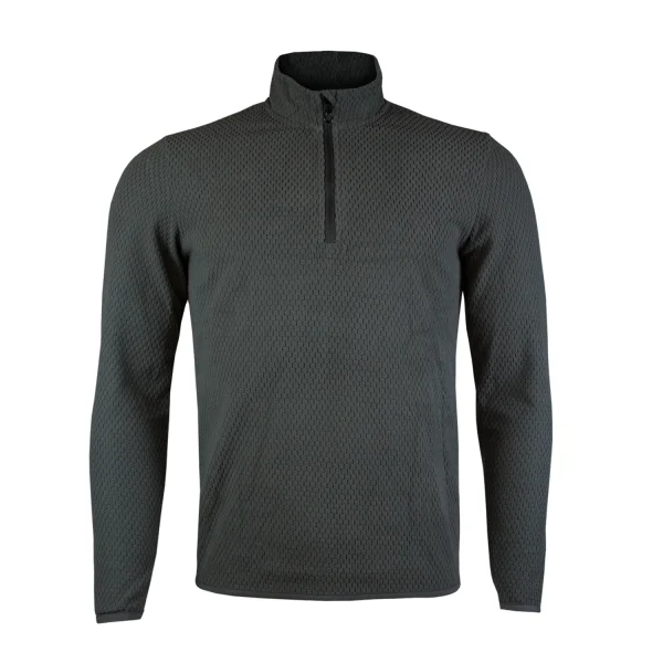 Polera Micropolar Panal Segunda Capa con Cierre Culpeo Hombre