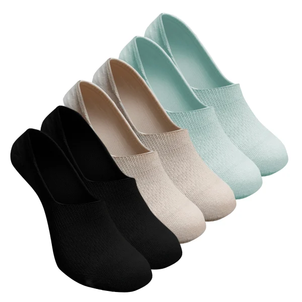 Calcetines Invisibles Low Cut Pack 6 Pares Unisex