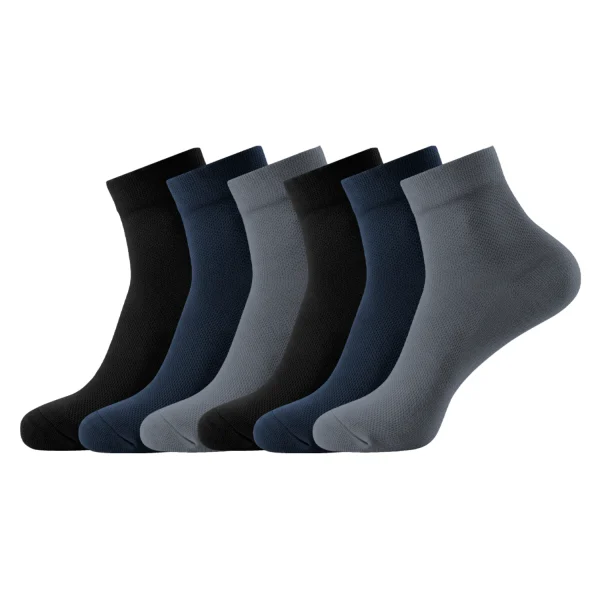 Calcetines Cortos Pure Cotton Pack 6 Pares Unisex