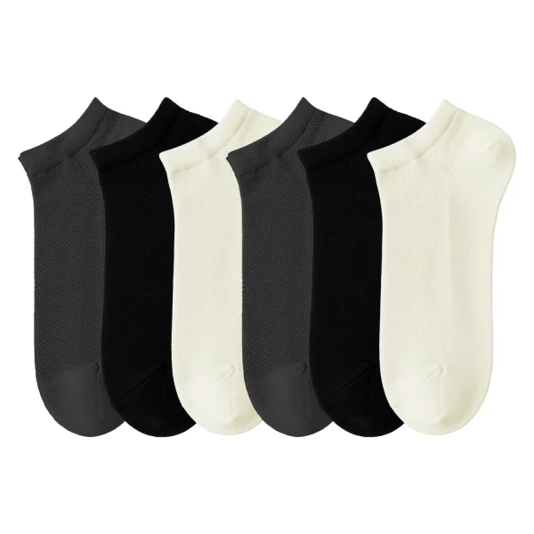 Calcetines Tobilleros Soft Basics Pack 6 Pares Unisex